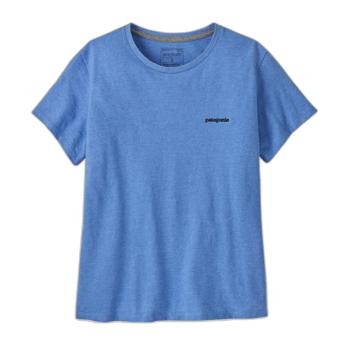 Koszulka damska PATAGONIA P-6 Logo S/S / ABNB abundant blue