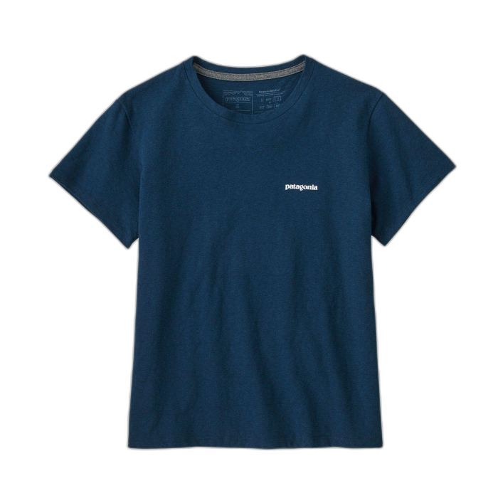 Koszulka damska PATAGONIA P-6 Logo S/S / TIDB tidepool blueXS