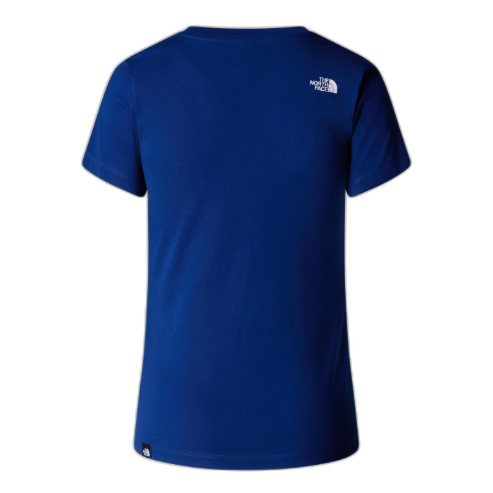 Koszulka damska THE NORTH FACE Simple Dome Slim S/S / D1R estate blue