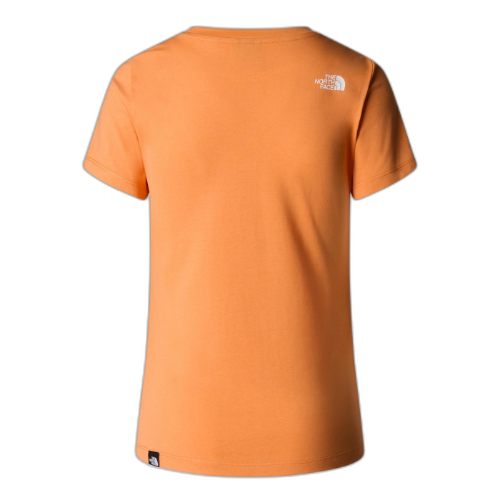 Koszulka damska THE NORTH FACE Simple Dome Slim S/S / 0TO papaya