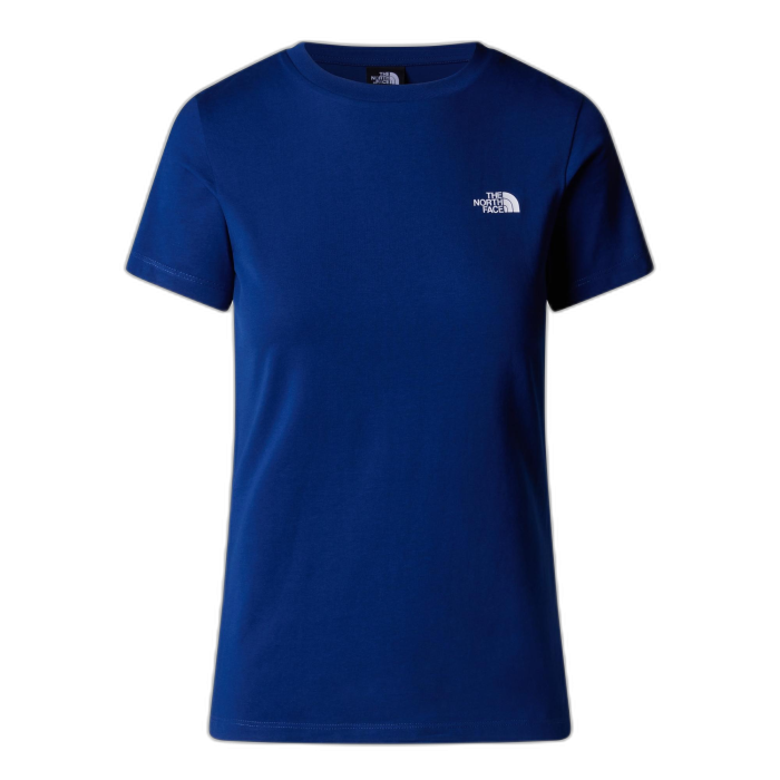 Koszulka damska THE NORTH FACE Simple Dome Slim S/S / D1R estate blue