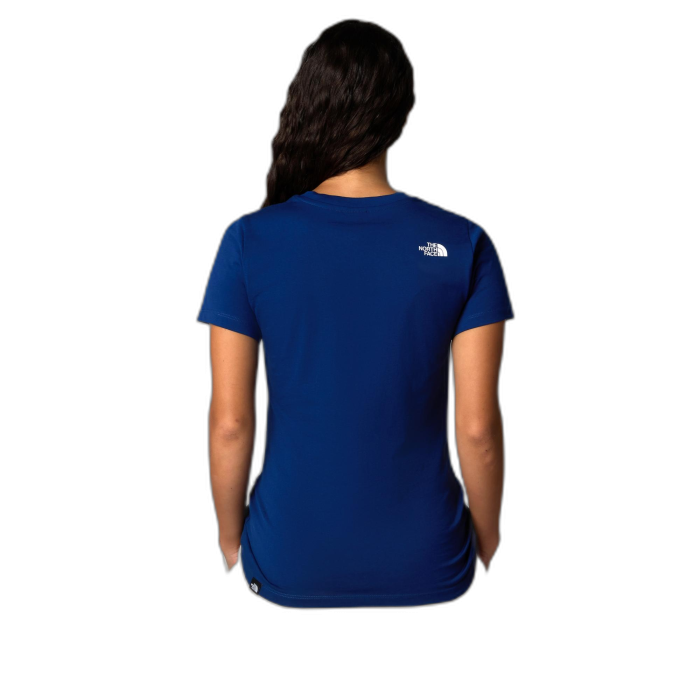 Koszulka damska THE NORTH FACE Simple Dome Slim S/S / D1R estate blue