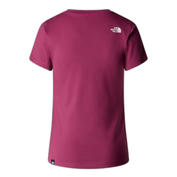 Koszulka damska THE NORTH FACE Simple Dome Slim S/S / 6EO cyber berry