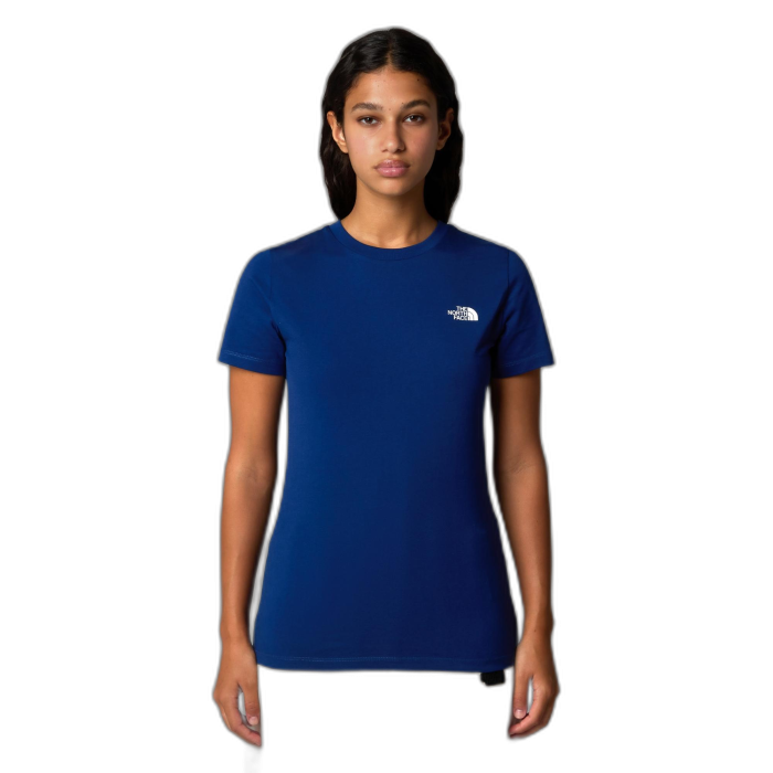 Koszulka damska THE NORTH FACE Simple Dome Slim S/S / D1R estate blue