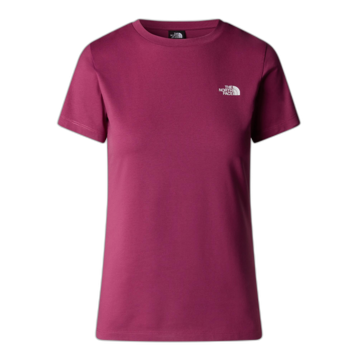 Koszulka damska THE NORTH FACE Simple Dome Slim S/S / 6EO cyber berry