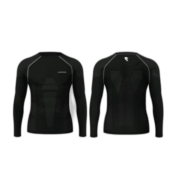 Koszulka LORPEN M Taku L/S Merino  / 5767 Dark Grey