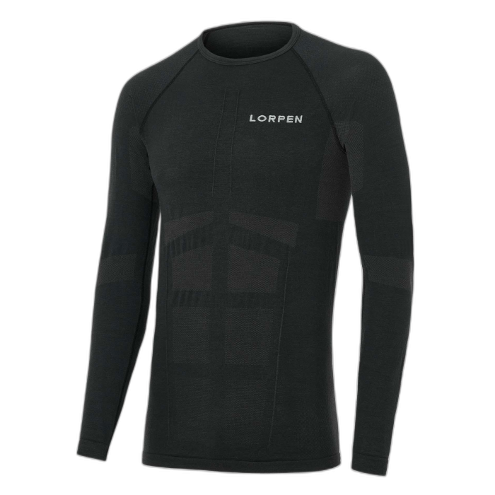 Koszulka LORPEN M Taku L/S Merino  / 5767 Dark Grey