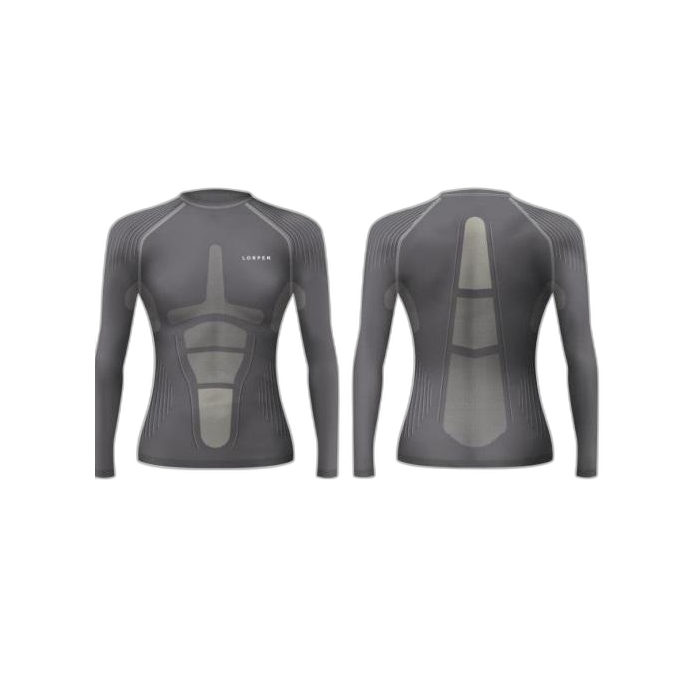 Koszulka LORPEN W Taku L/S Merino / 5846 Light Grey