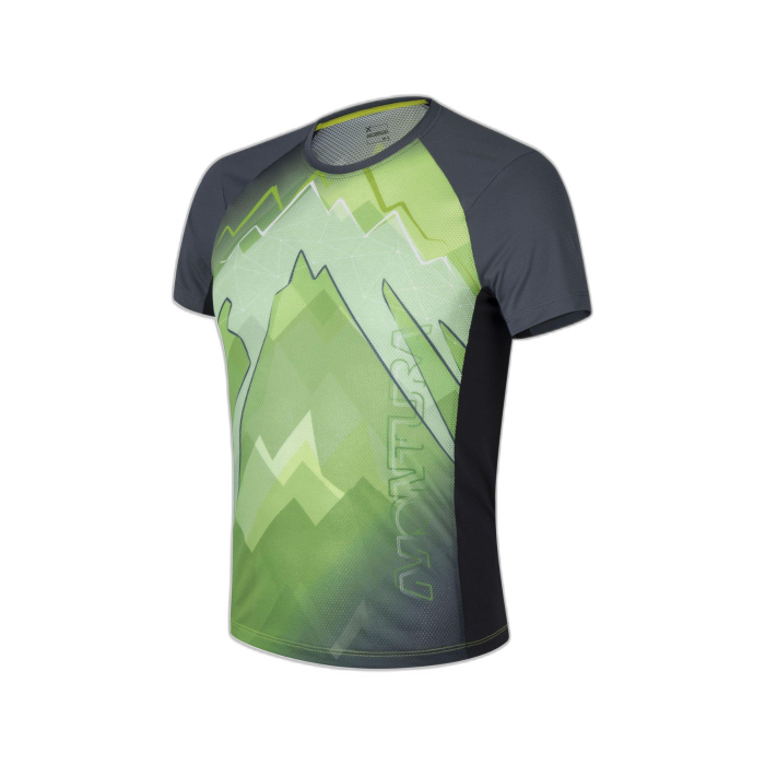 Koszulka MONTURA Flash / 4793 l.green/g.grey