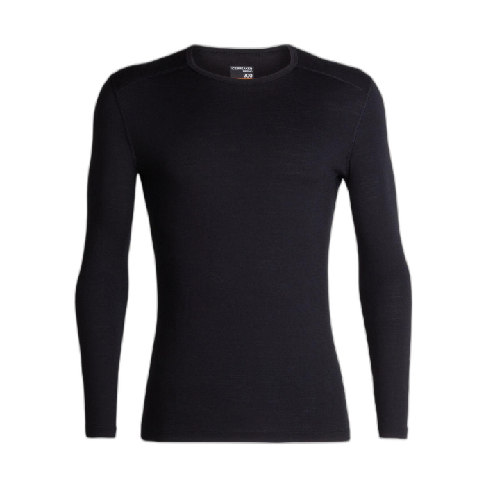 Koszulka męska ICEBREAKER Oasis LS 104365 / 001 black