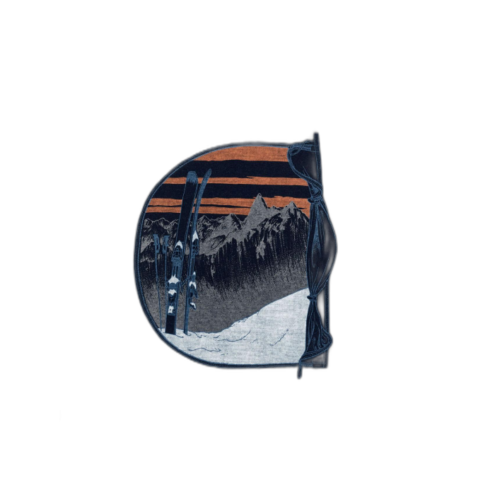 Koszulka męska ICEBREAKER Oasis LS 105210 /  granatowy