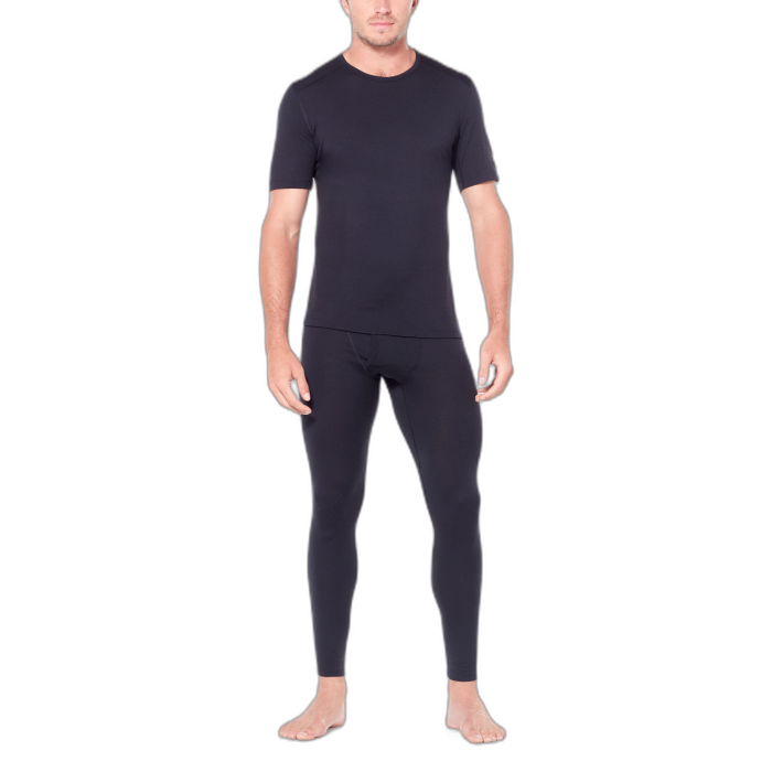 Koszulka męska ICEBREAKER Oasis S/S 104509 / 001 black