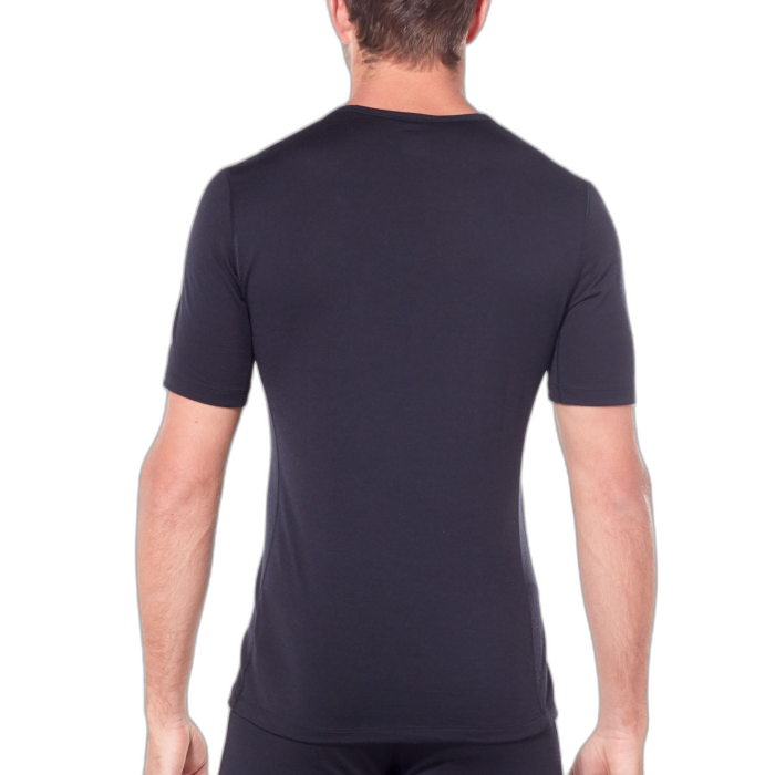 Koszulka męska ICEBREAKER Oasis S/S 104509 / 001 black