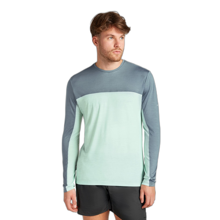 Koszulka męska ICEBREAKER Sphere L/S 571M / 0BB mint blue