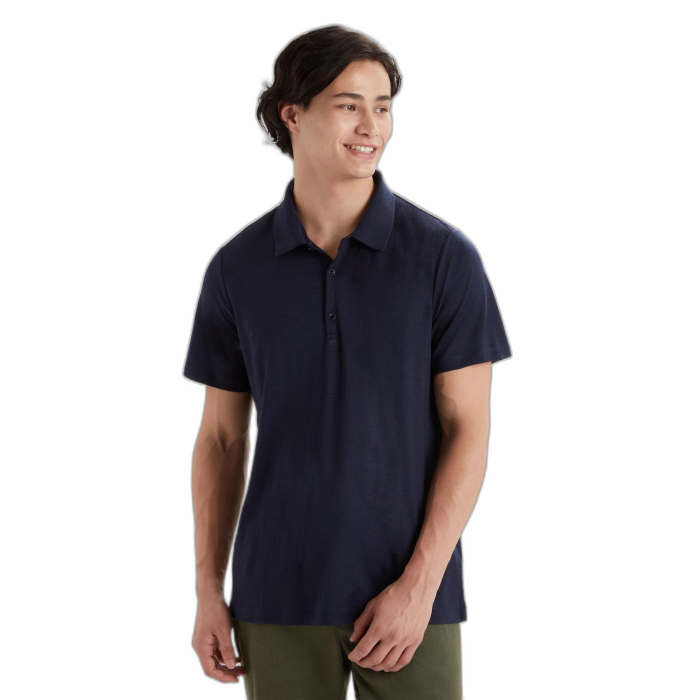 Koszulka męska ICEBREAKER TLite 2 Polo SS 59LC / Midninight Navy