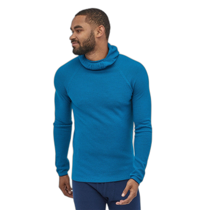 Koszulka męska PATAGONIA Capilene Air Hoody /  niebieski