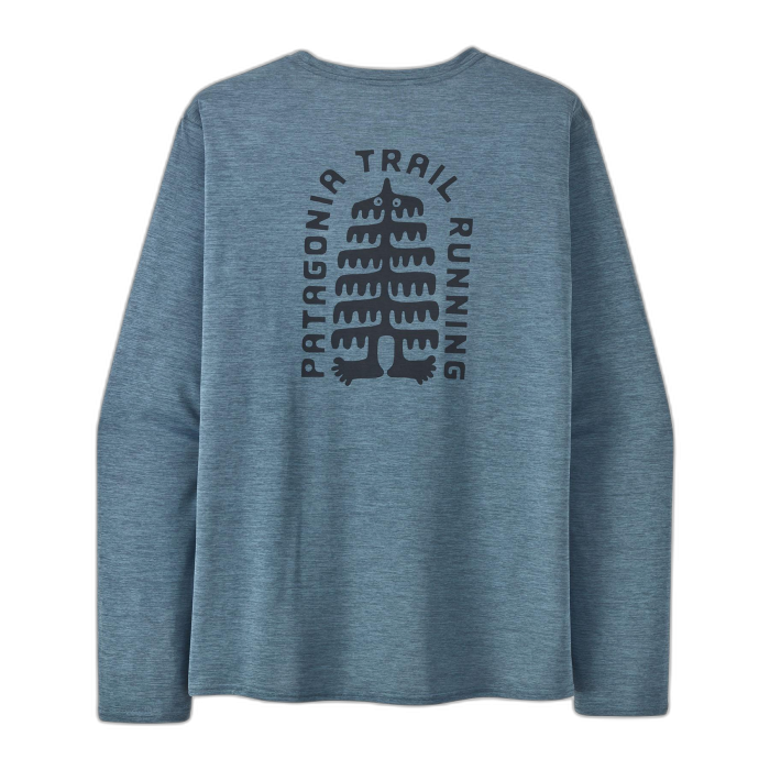 Koszulka męska PATAGONIA Capilene Cool Daily Graphic L/S / TRUX utility blue