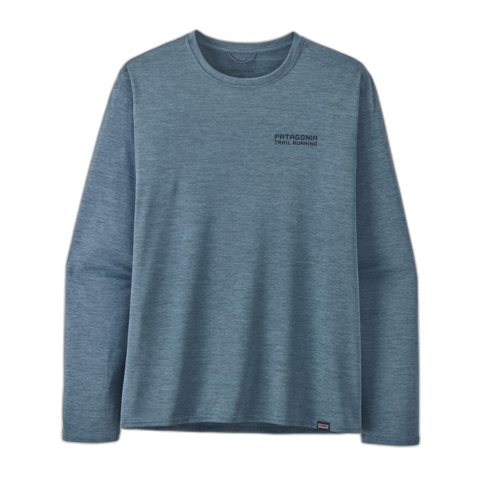 Koszulka męska PATAGONIA Capilene Cool Daily Graphic L/S / TRUX utility blue