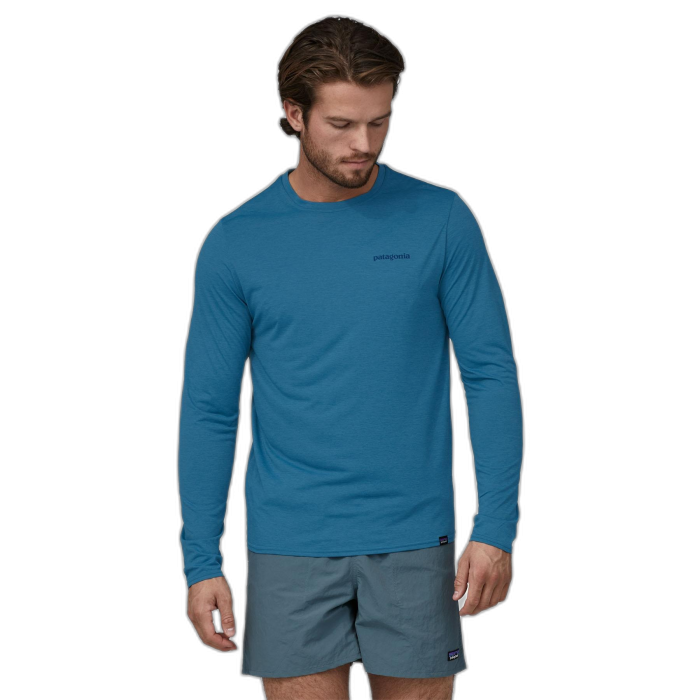 Koszulka męska PATAGONIA Capilene Cool Daily Graphic L/S / BLWZ wavy blue