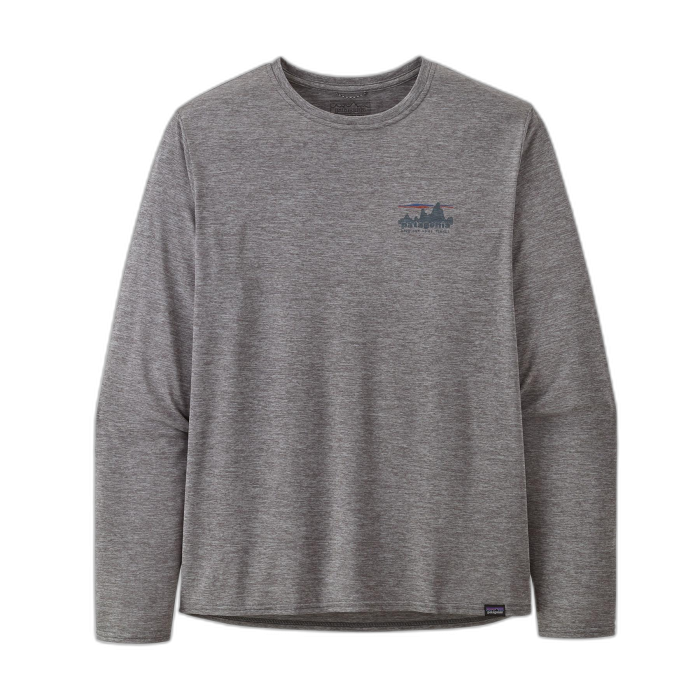Koszulka męska PATAGONIA Capilene Cool Daily Graphic L/S / SKFE skyline grey