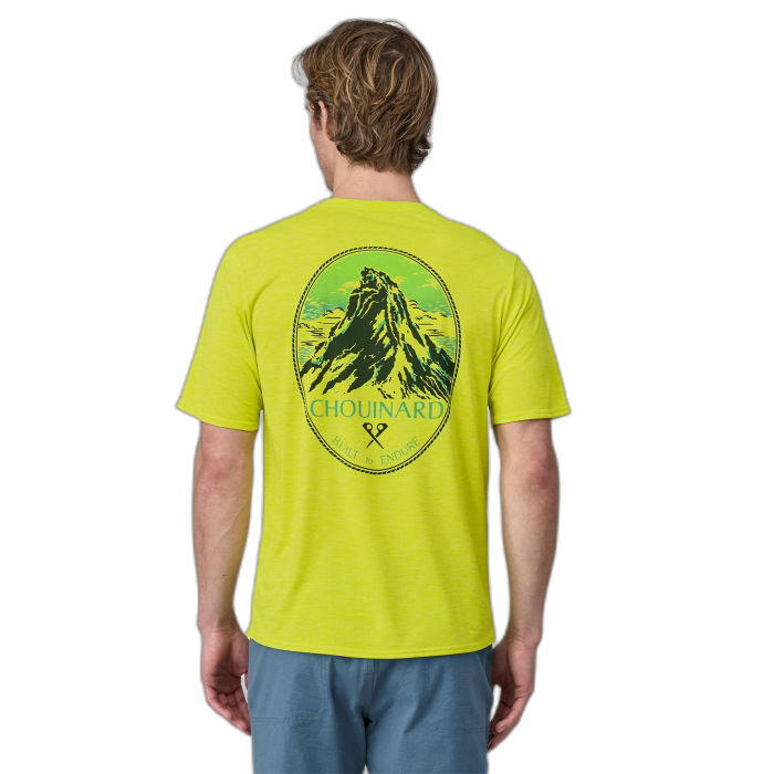 Koszulka męska PATAGONIA Capilene Cool Daily Graphic S/S / CHPX phospho green
