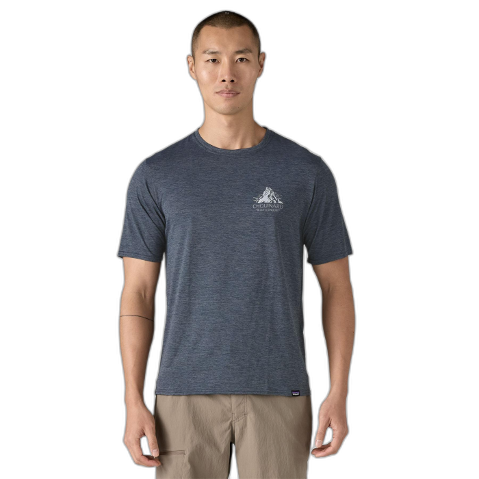 Koszulka męska PATAGONIA Capilene Cool Daily Graphic S/S / CSBX Chouinard Blue