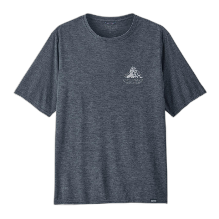 Koszulka męska PATAGONIA Capilene Cool Daily Graphic S/S / CSBX Chouinard Blue