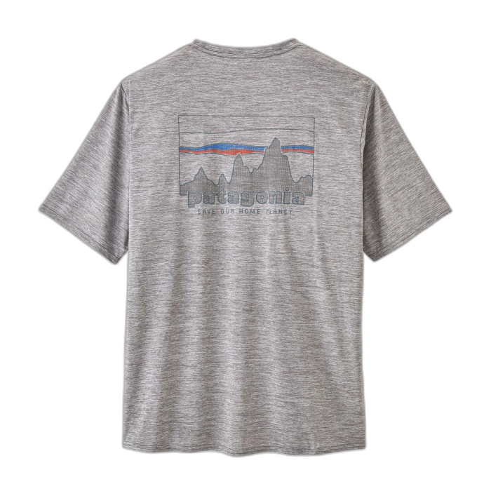 Koszulka męska PATAGONIA Capilene Cool Daily Graphic S/S / SKFE skyline grey