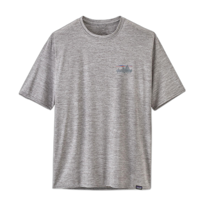 Koszulka męska PATAGONIA Capilene Cool Daily Graphic S/S / SKFE skyline grey