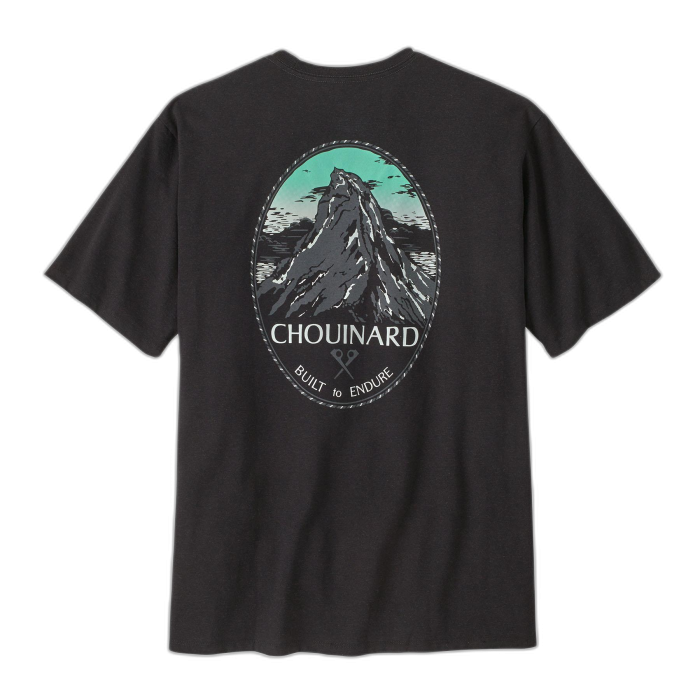 Koszulka męska PATAGONIA Chouinard Pocket S/S / INBK Ink Black