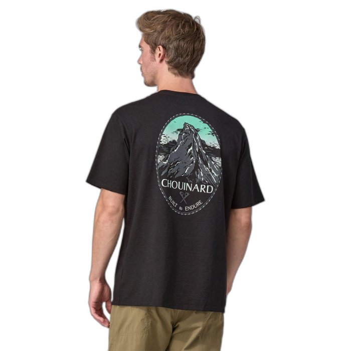 Koszulka męska PATAGONIA Chouinard Pocket S/S / INBK Ink Black
