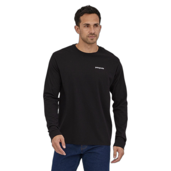 Koszulka męska PATAGONIA Home Water Trout L/S / BLK black