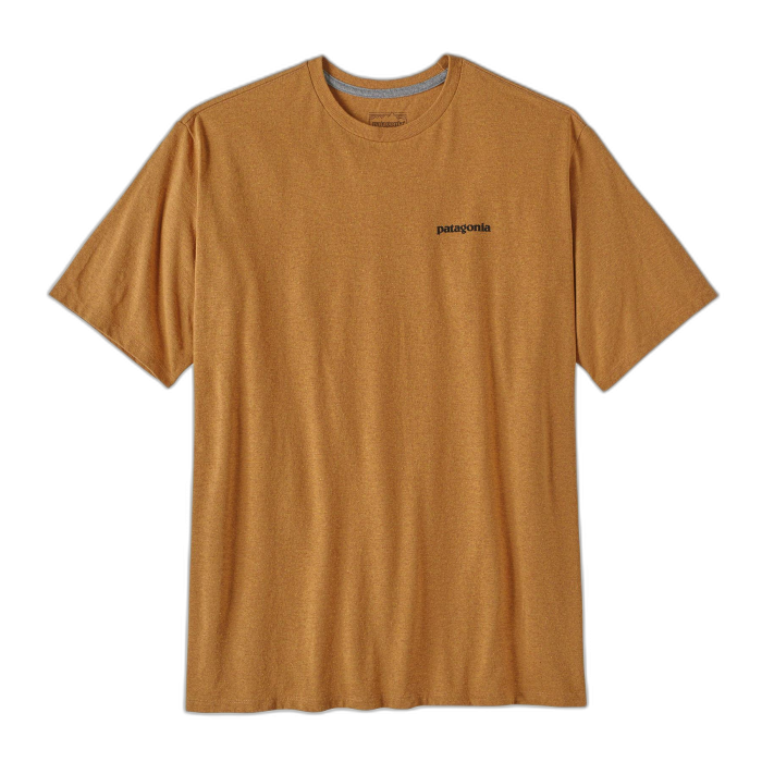 Koszulka męska PATAGONIA P-6 Logo S/S / POLG golden carmel