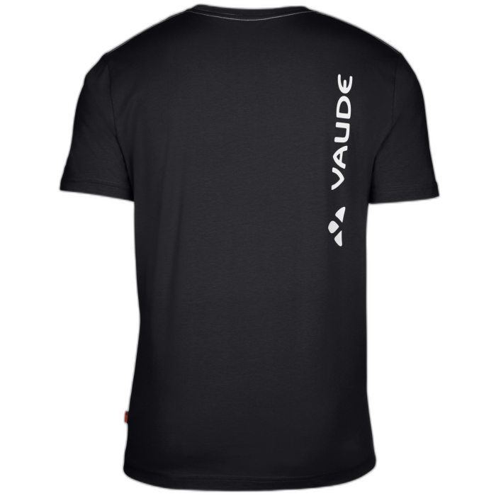 Koszulka męska VAUDE Brand SS blk /  czarny