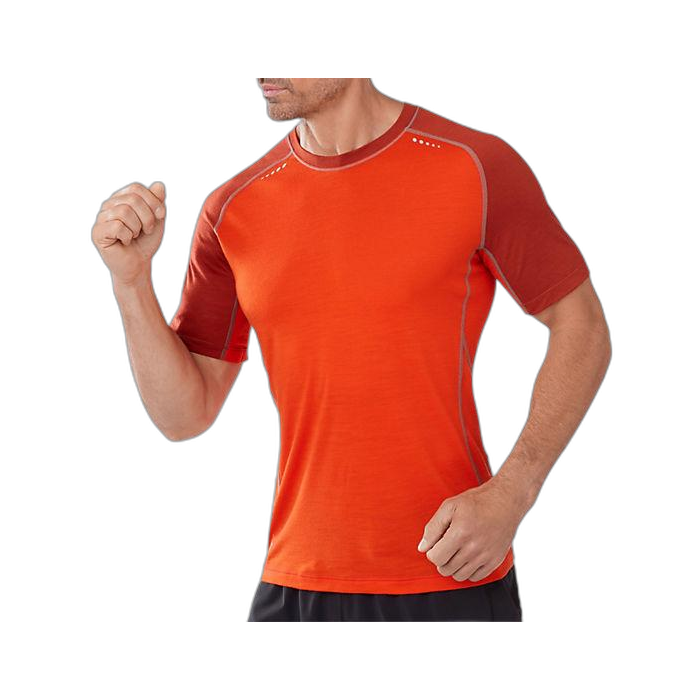 Koszulka SmartWool 16005 PhD Ultra /  pomarańczowy