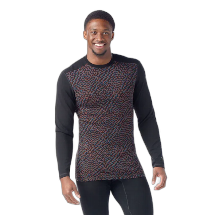 Koszulka Smartwool 16350 Classic Thermal Merino / P15  Black Retro Lin