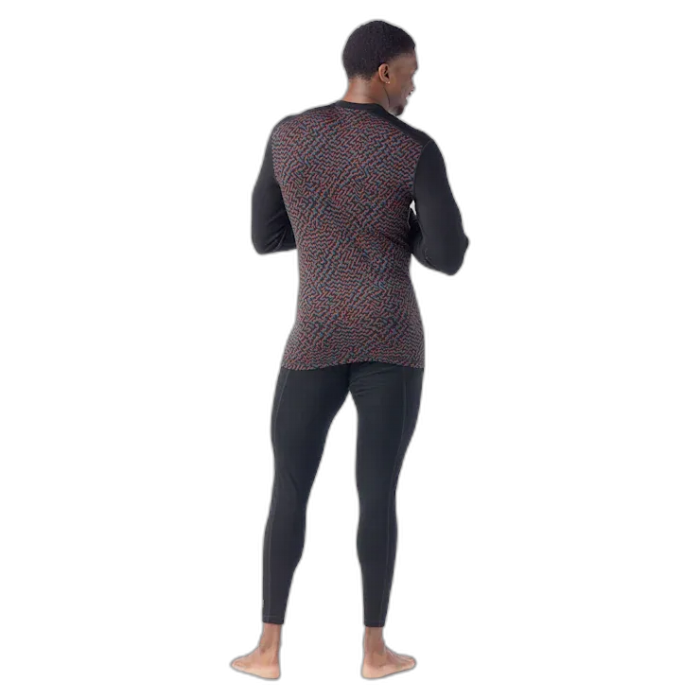 Koszulka Smartwool 16350 Classic Thermal Merino / P15  Black Retro Lin