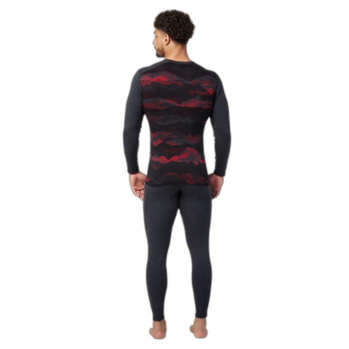 Koszulka SMARTWOOL 16352 Merino / K65 Rhythmic Red