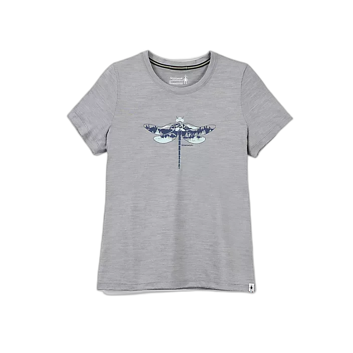 Koszulka Smartwool 16595 Dragonfly / 545 light gray heath