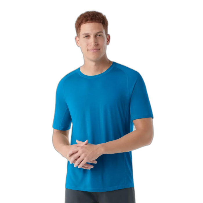Koszulka Smartwool 16948 Merino Sleeve Tee / J96 Laguna Blue