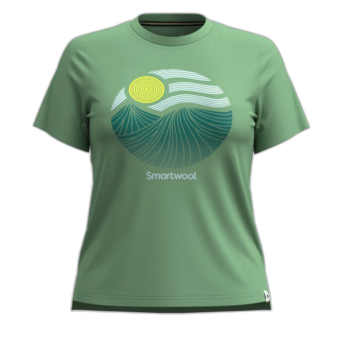 Koszulka Smartwool 2391 View Graphic / N10 Honey Dew