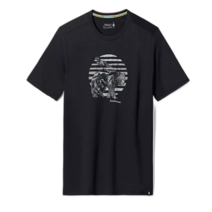 Koszulka SW 17079 Companion Trek Graphic Short Sleeve Tee Slim Fit / 001 Black