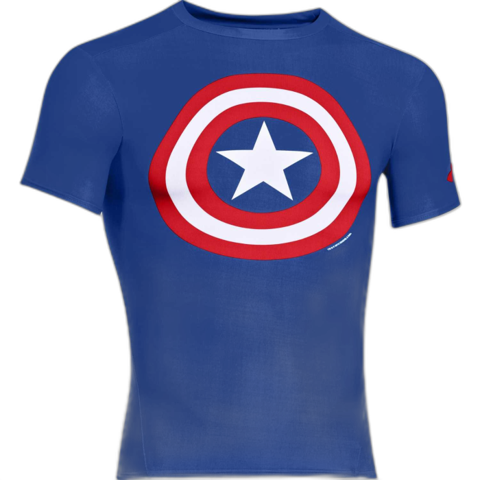 Koszulka Under Armour 1244399 Captain America /  niebieski