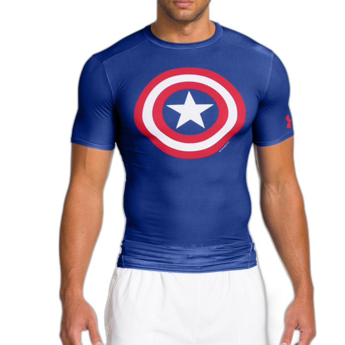 Koszulka Under Armour 1244399 Captain America /  niebieski