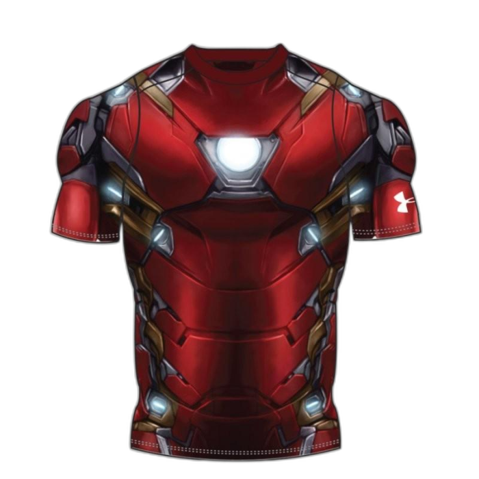 Koszulka Under Armour 1273694 Iron Man /  czerwony