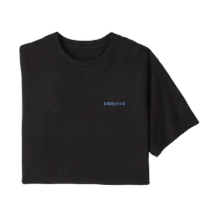 Koszulka unisex PATAGONIA Fitz Roy Icon S/S / INBK Ink Black