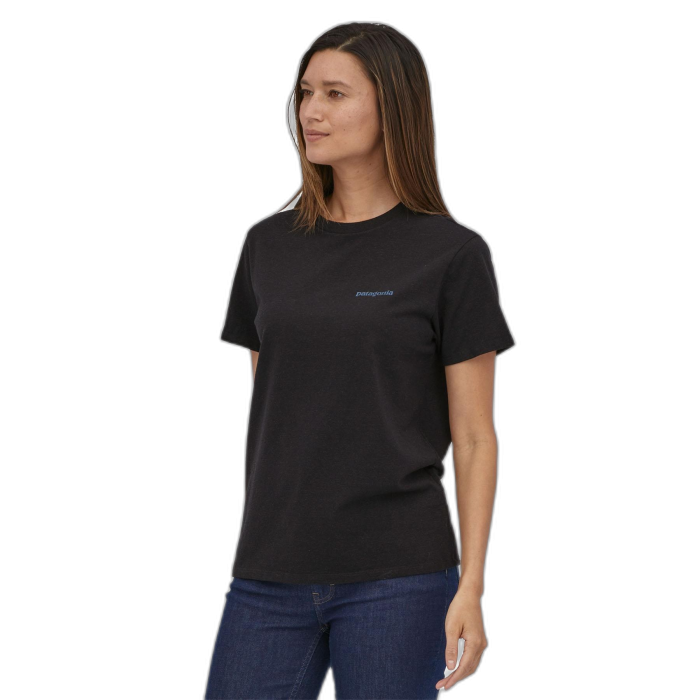 Koszulka unisex PATAGONIA Fitz Roy Icon S/S / INBK Ink Black