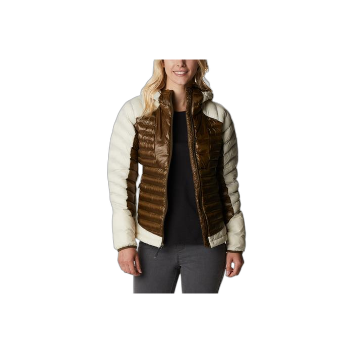 Kurtka COL WP4228 Labyrinth Loop Hooded / 397 O.Green/Chalk