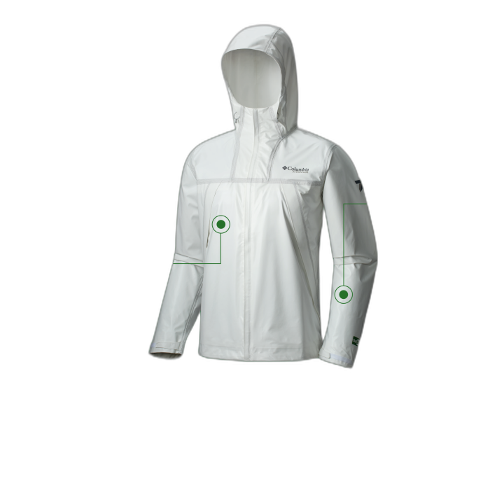 Kurtka COLUMBIA RK1043 Outdry Ex Eco Shell /  biały
