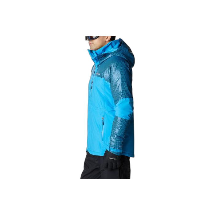 Kurtka COLUMBIA WO7807 Snow Slab Black Dot / 491 Compass Blue